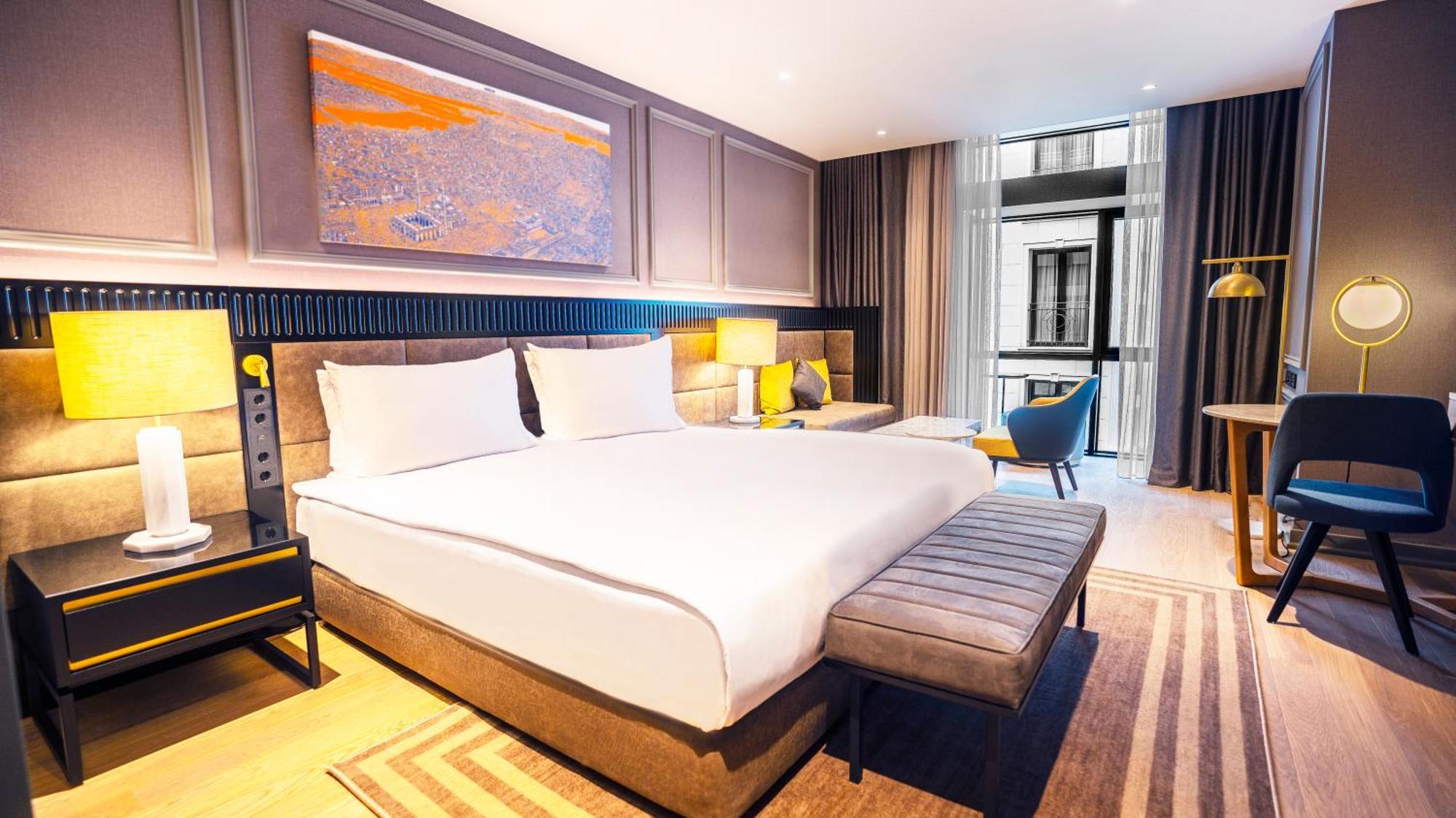 Sofitel Istanbul Taksim Hotel Exterior photo Deluxe Room
